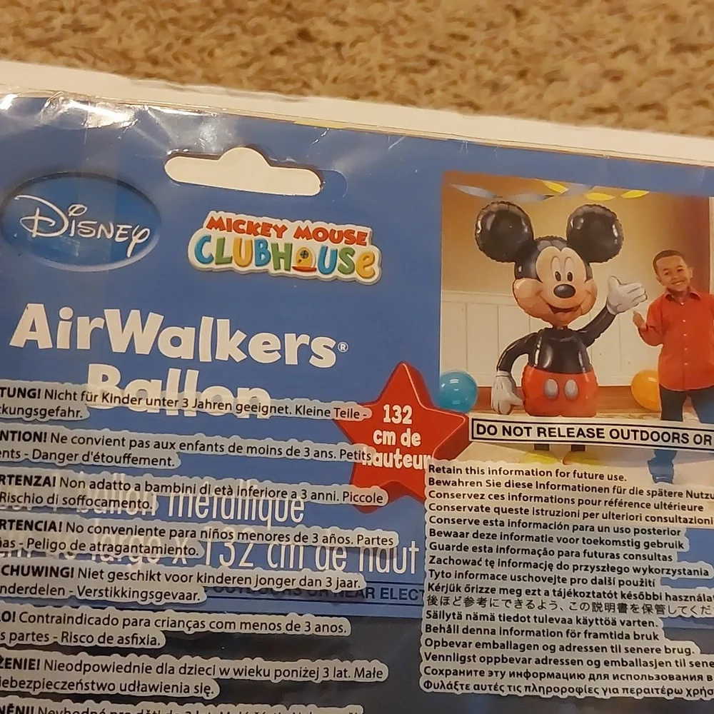Disney Mickey Mouse AirWalkers Balloon